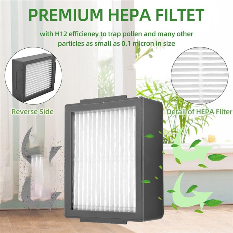 ABWR-For Irobot Roomba I7+ I3 I4+ I6 I6+ I8 I8 HEPA Filters Sweeping Machine Accessories