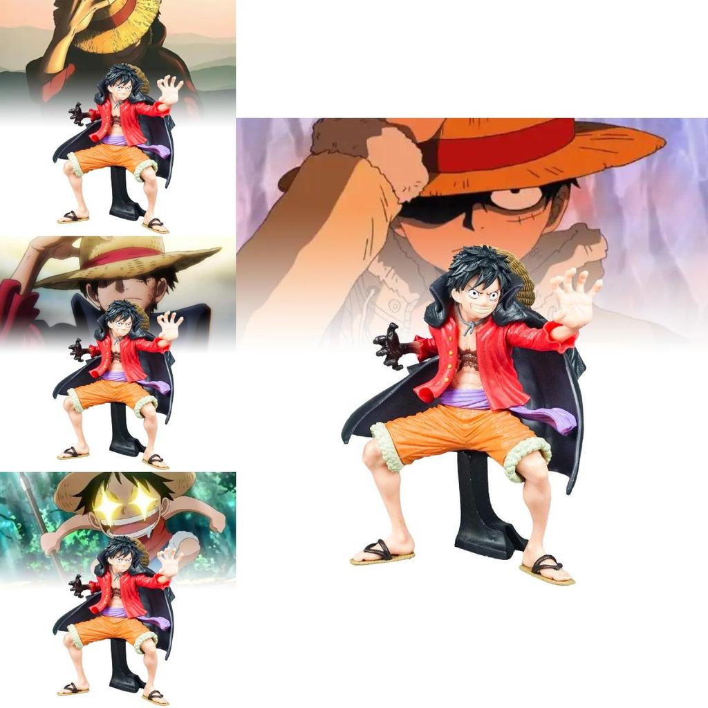 Premium Pvc Wano Luffy Anime Action Figure Model 18cm For Collectors