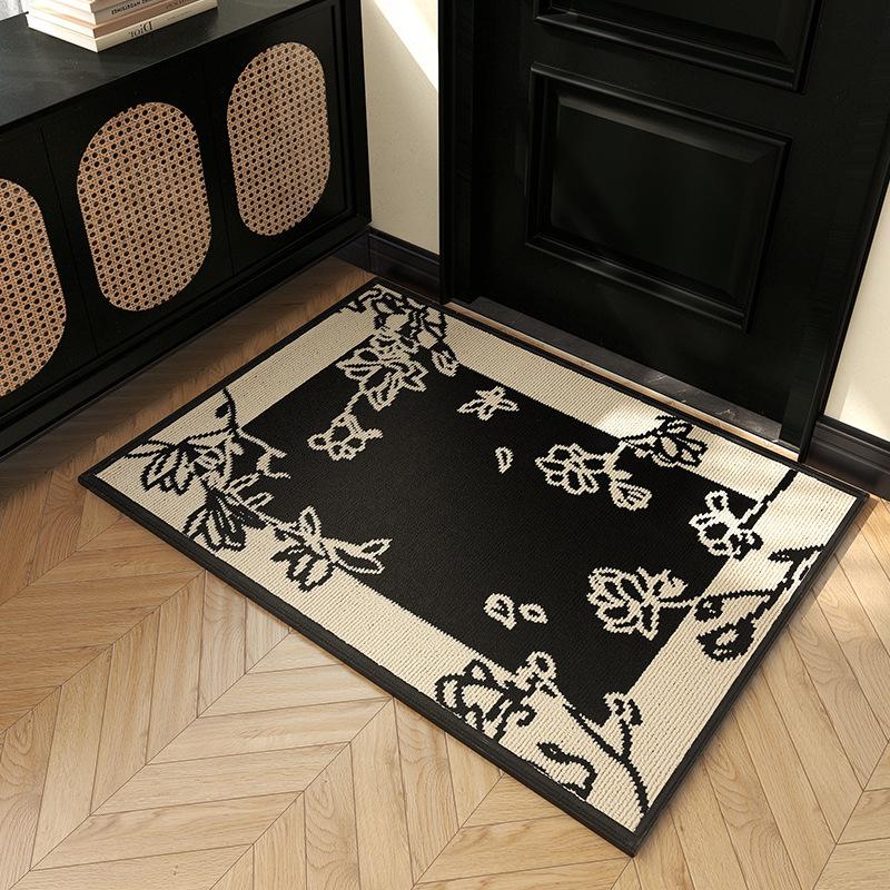 High-End Chinese Style Entrance Doormat: Dirt-Resistant Rug for Front Door, Living Room, Bedroom, or Hallway