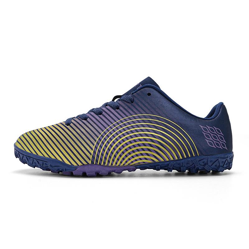 Cross-border New Student Football Shoes Professional Grass Training Shoes Non-slip Broken Nails Indoor Football Shoes Factory Straight Hair