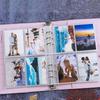 Opakovaně použitelný A5 Kpop fotoalbum na karty, složka | Organizér na ukládání idolových karet s volnými listy | Kniha držák na sběratelské foto karty