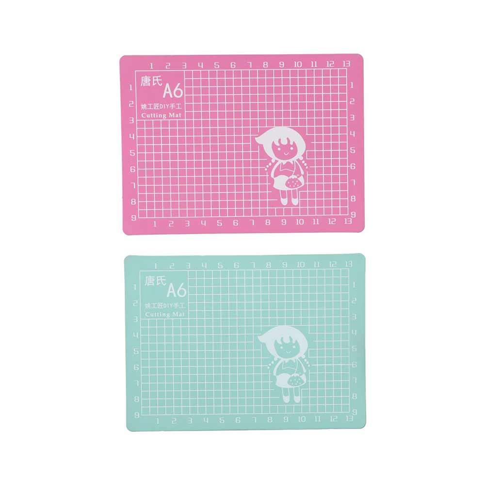 Sewing Repair Tools Engraving Board Paper Cutting Board A6 Gridded Cutting Mat Patchwork Mats