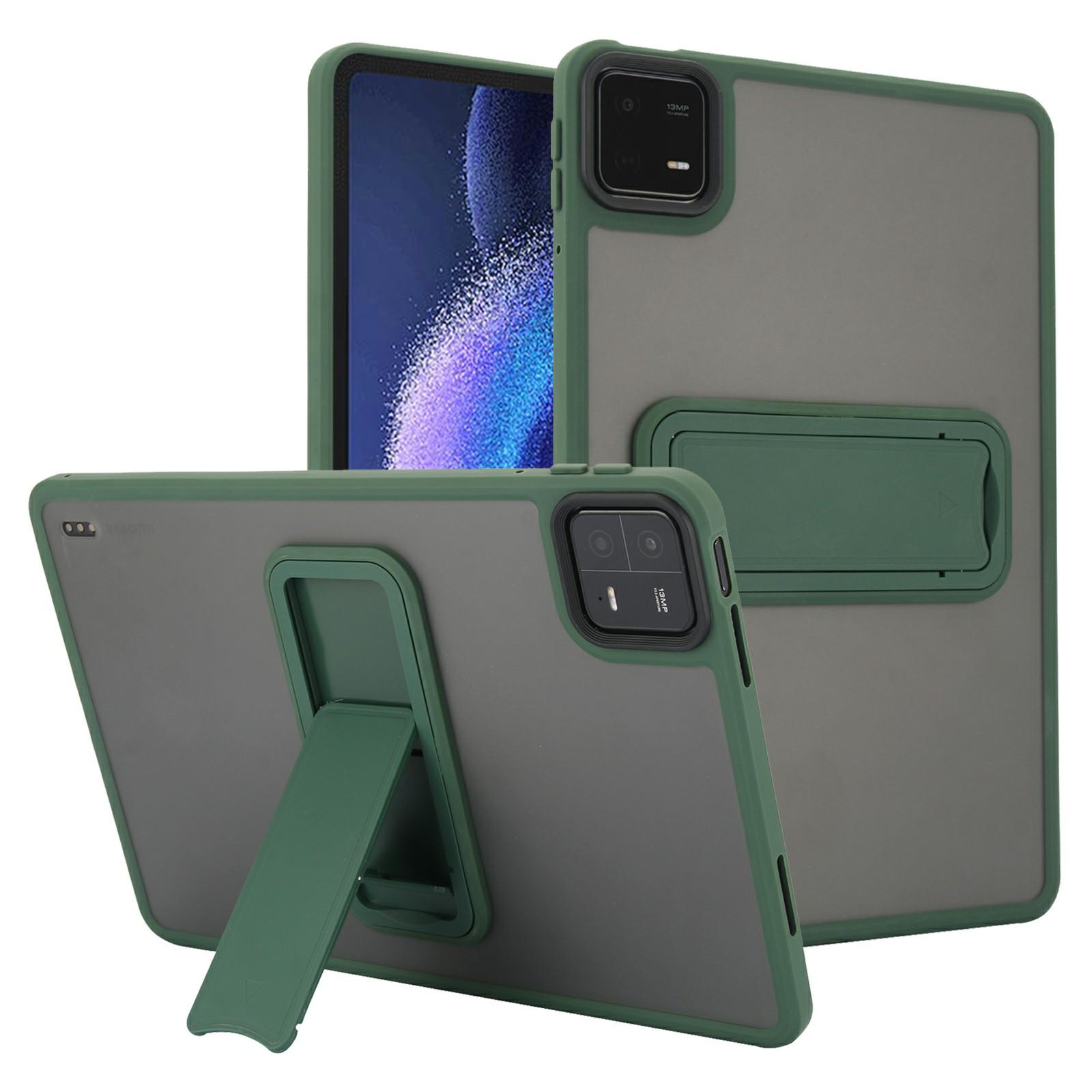 

For Xiaomi Pad 6/Pad 6 Pro Case with Kickstand TPU + PC Skin-Touch Tablet Cover B