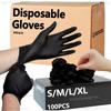 Zwarte XL Latex Handschoenen Pvc Handschoenen Wegwerp Nitril Handschoenen Huishoudelijk Werk Schoonmaken Auto-industrie Tuinieren Kookgerei