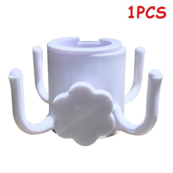 Umbrella Holder Four Corner Hook Support for Beach Camping Trip Hanging Towels Bags Hats Tent Accessories Durable Clasp