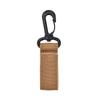 Tactical Nylon Webbing Keychain with Hook