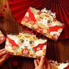 4pcs Thickened 2026 Horse Year Red Pockets Cartoon Lucky Money Bag Red Packet  Spring Festival