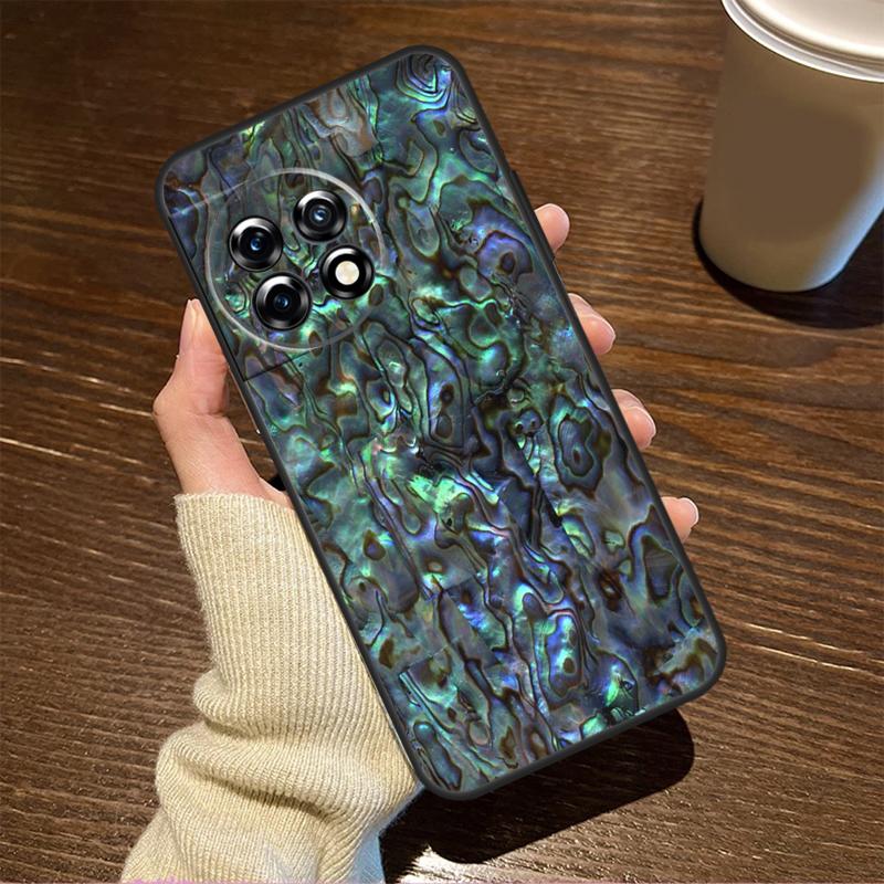 Abalone Shell For OnePlus Nord CE 5 2 3 4 Lite N20 N30 Case For OnePlus 15 R 13 12 11 8T 10T 13T 12R 13R