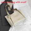 Urban Minimalist Pu Tote Bag For Women With Zipper Closure For Daily Use