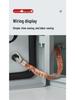 Tinned Copper Braided Strap Grounding Jumper for Cable Tray and Distribution Box Door