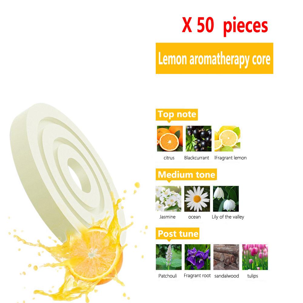 1-50 PCS Solar Car Air Freshener Air Outlet Clips Replacement PE Auto Perfume Slice Fragrance Purifier Supplement