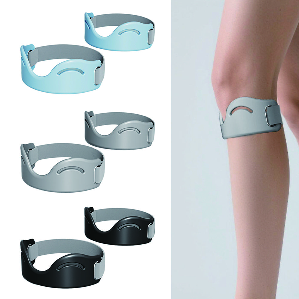 Adjustable Silicone Patellar Tendon Support Strap for Knee Brace Tendonitis Patella Band for Soccer Running Patella Stabilizer
