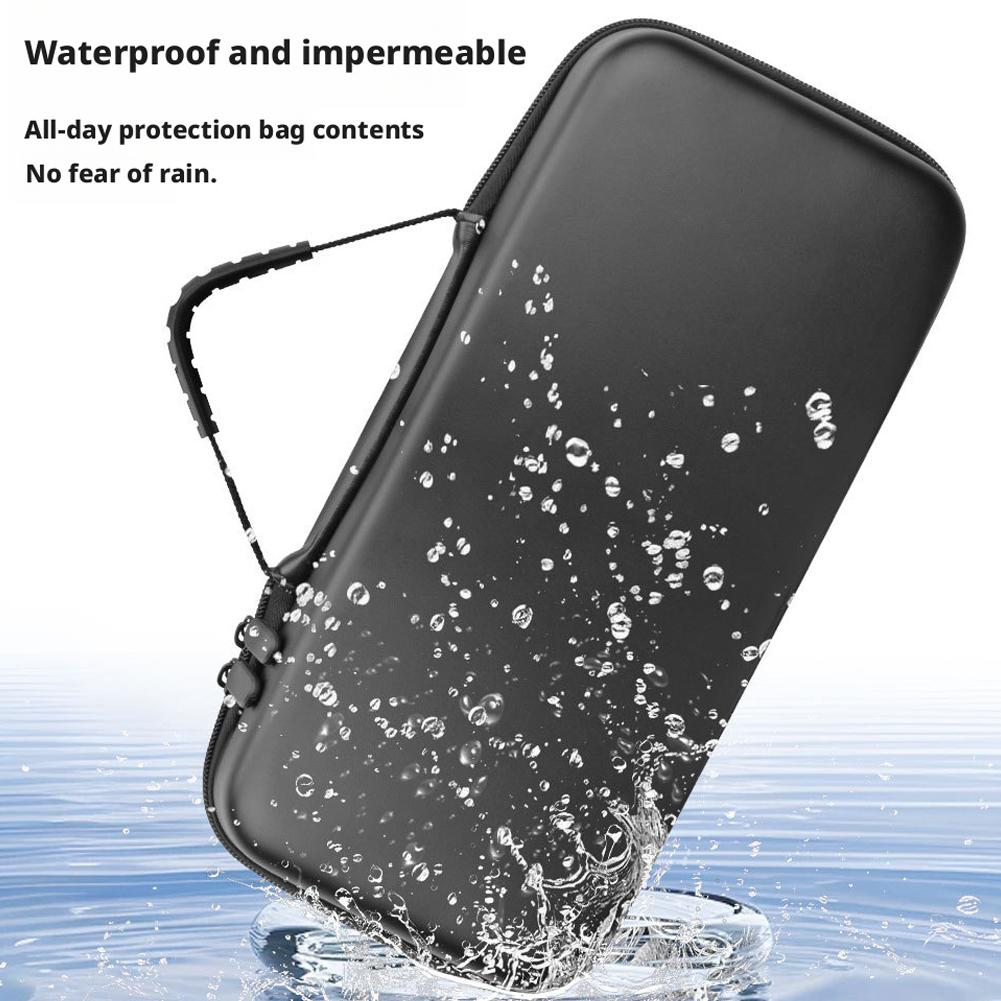 For ROG Xbox Ally X PU Waterproof Storage Bag Handheld Game Console Waterproof/shockproof/anti Fall Handbag EVA Carring Case