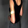 2Pcs Comfortable Reflective Armband Adjustable Reflective Strips  Outdoor Hiking