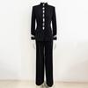 2025 Podzimní Celebrity Móda Korálkový Kamínkový Stojáček Bunda a Kalhoty Set