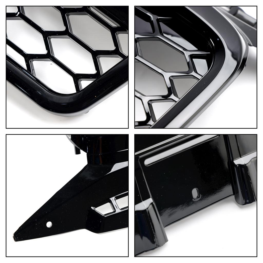 RS3 Style Front Bumper Grill Grille Fit A3 8P 2004-2008 8P4853651A