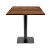 Table - Milan T - 70 X 70 Cm - Particleboard - Contemporary Style - Easy Assembly
