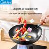 Midea 32cm Refined Iron Wok