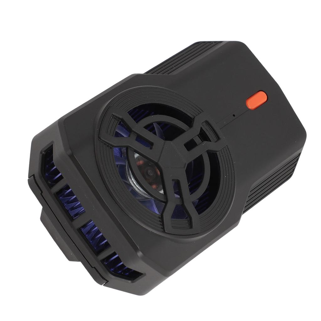 Semiconductor Phone Cooler Ice Porcelain 3 Gears Cordless Quiet Cell Phone Radiator Cooling Fan with Damping