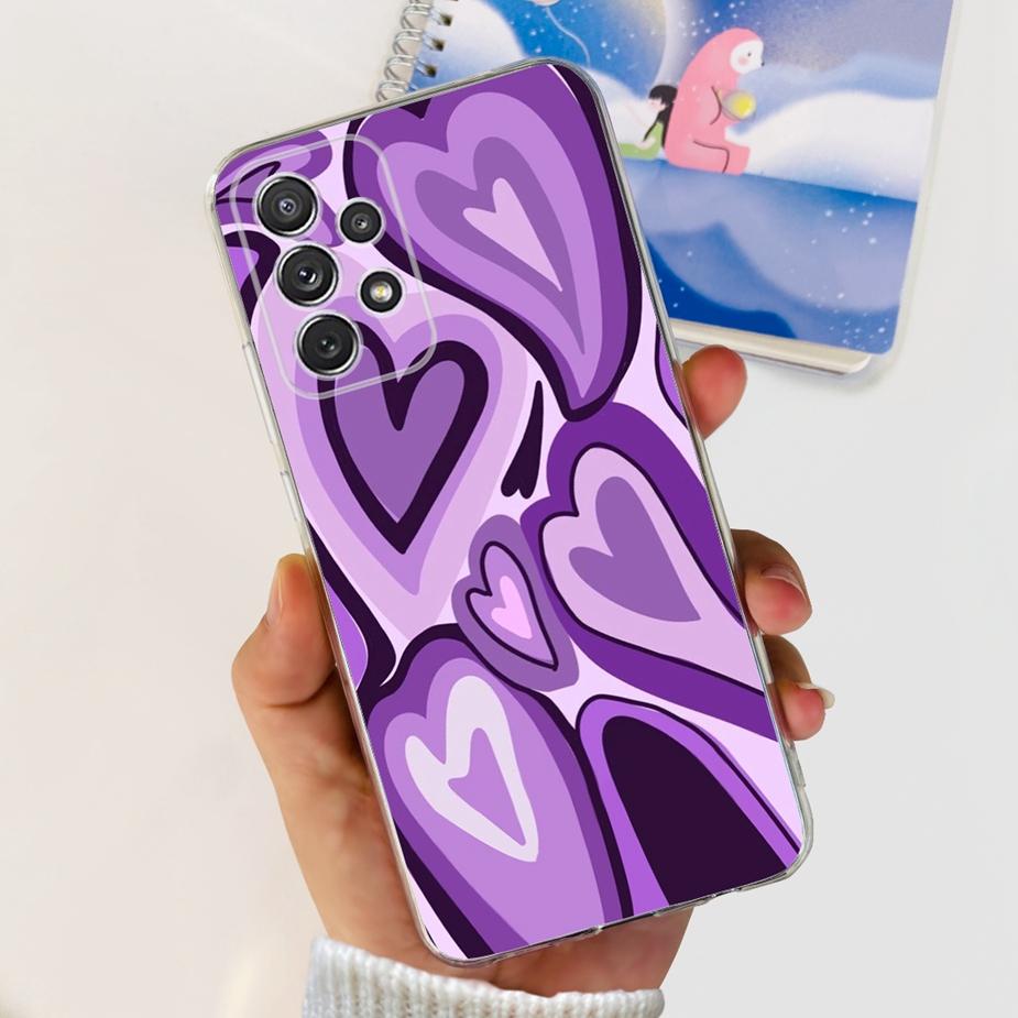 For Samsung Galaxy A32 4G Case Sm-A325F Soft Silicone Stylish Painted Cover Case For Samsung A32 A 32 5G A326B Back Cover Bumper