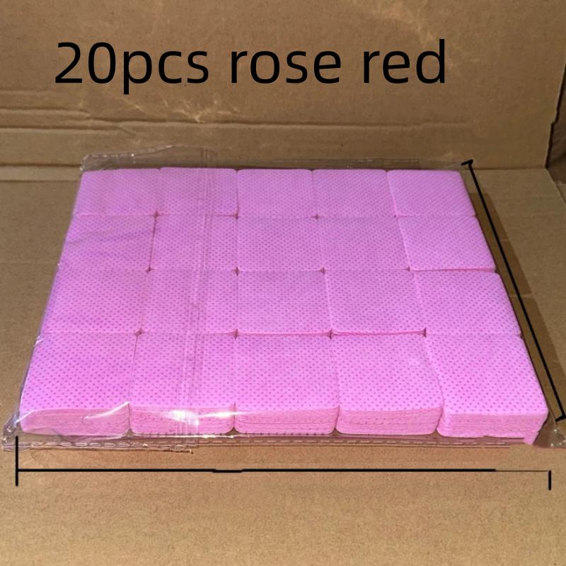 Heart Shape Lint Free Nail Wipes Nail Polish Remover Cotton Pads for UV Gel Makeup Cleaning