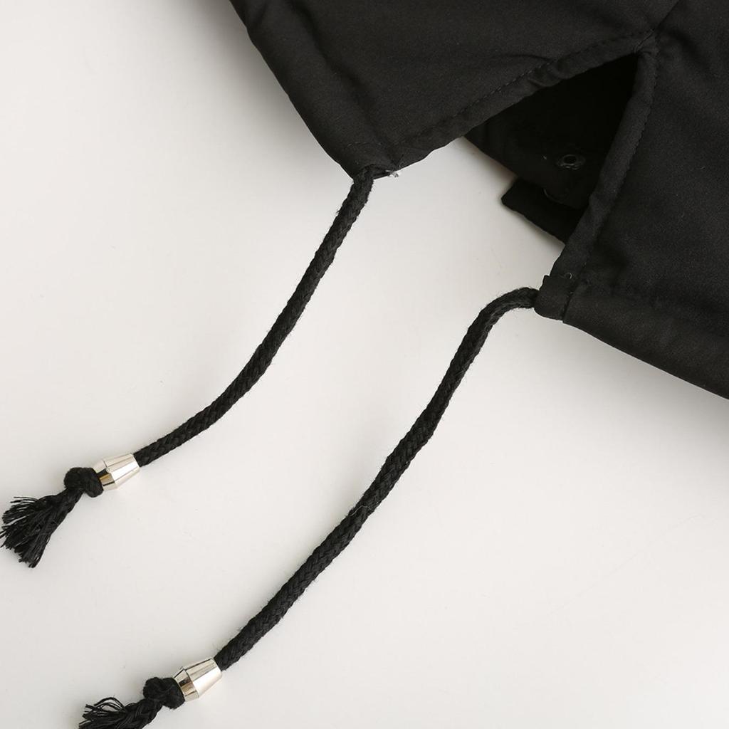 Cappotto Parker con Collo Cappuccio Cotone Cappotto con Cerniera Lunghezza Media Inverno Caldo e Soffice Cappotto con Giacca di Cotone
