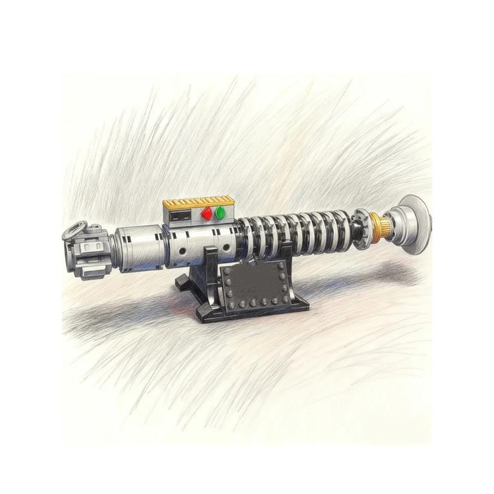 Slavný produkt Luke Skywalker Světelný meč Vesmírná válka Stavebnice Model 145 Hračky Dětský Vánoční Narozeninový Dárek