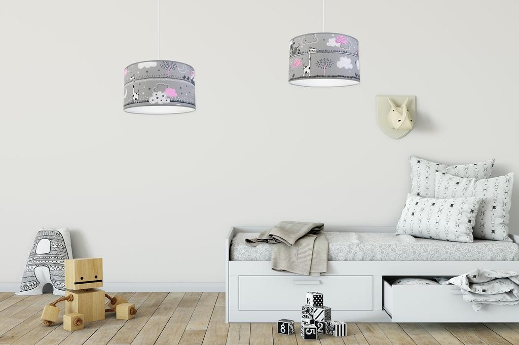 Loft Ceiling Hanging Lamp For Children, Led Lampshade