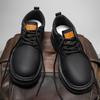 Man Casual Shoe Platform Outdoor Round Toe Leather Shoes for Men Thick Sole Luxury Sale Low Price High Quality Fashion Designer