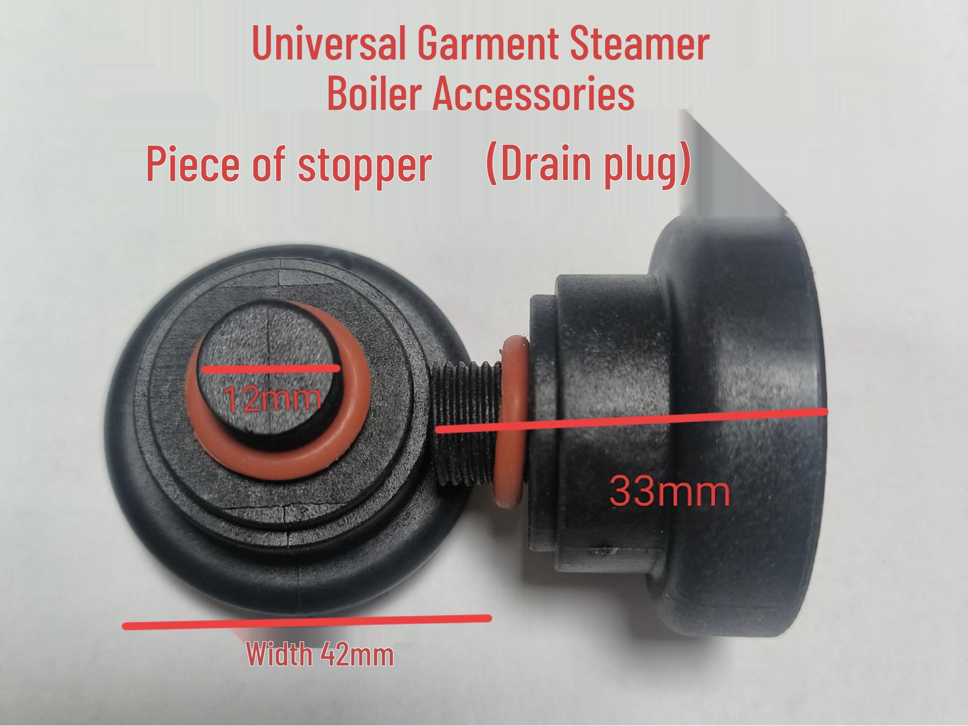 Universal Garment Steamer Boiler Drain Plug - Compatible with Multiple Models Under 0.8L