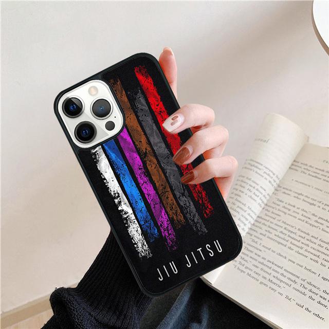 BJJ Brazilian Jiu Jitsu Phone Case Cover For iPhone 17 Air 15 16e 14 11 13 Pro Max 12 Plus Max Cover Coque