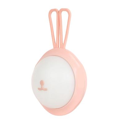 Nachtlicht 3 Helligkeitsstufen Weiches LED Touch Control Wiederaufladbares Nachtlicht für Babyzimmer Rosa