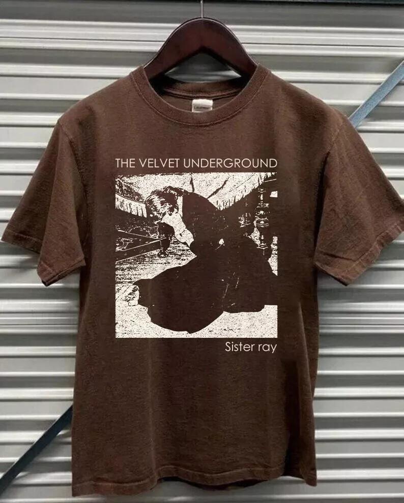90s Velvet Shirt , The Velvet Underground Graphic Dark Chocolate T shirt AR1221 Unisex T-Shirt XXXXL