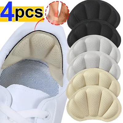 2/4 pezzi adesivi per talloni solette cerotto cuscinetti antidolorifici cura del tallone protettore del tallone scarpe sportive da ginnastica adesivo posteriore adesivo