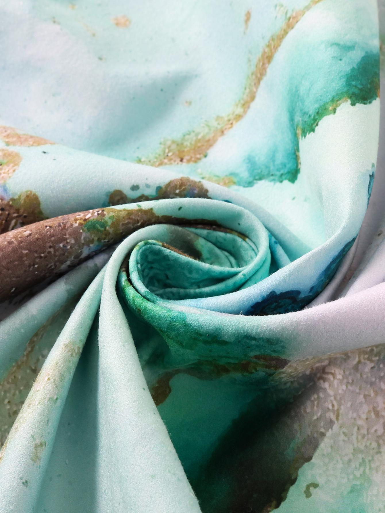 Seaside Printed Quick-Dry Absorbent Beach Towel & Shawl 135-175CM