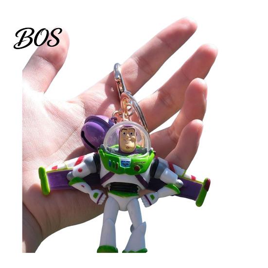 Woody Keychain Pendant, Buzz Lightyear Car Air Freshener, Aromatherapy Pendant Vent Clip Accessory for Toy Fan Gift Polyvinyl Chloride