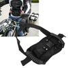 Black Motorcycle Safety Belt Electromobile Rear Seat Safety Strap Handle For Motorcycle Passenger