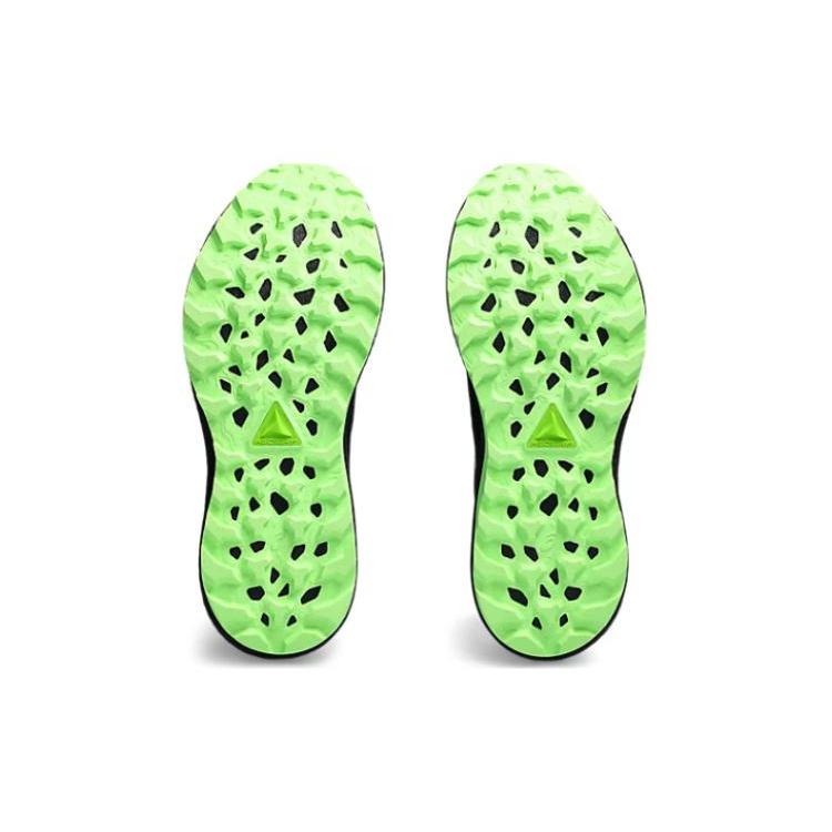 New Asics Gel Trabuco 12 Gtx Black Illuminate Green 1011B801-001
