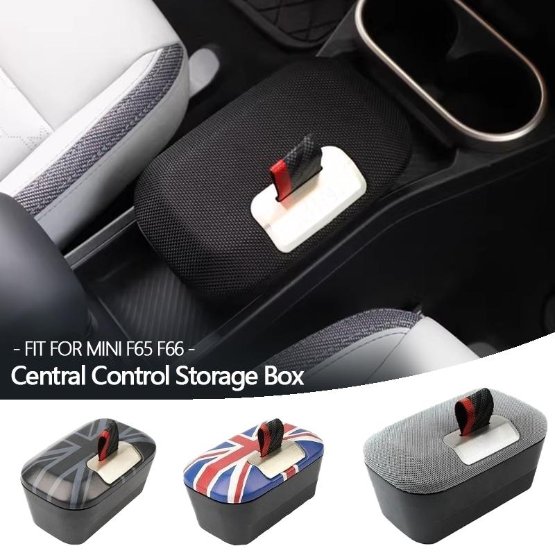 For Mini Cooper F65 F66 2024 2025 1PC Car Central Control Armrest Storage Box Organization Auto Interior Decoration Accessories