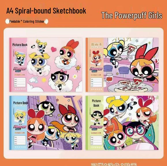 Delta Action A4 Cartoon Drawing Book for Kids and Students