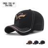 Men's Patchwork Eagle Embroidery Baseball Cap - Spring/Autumn Sunshade Duckbill