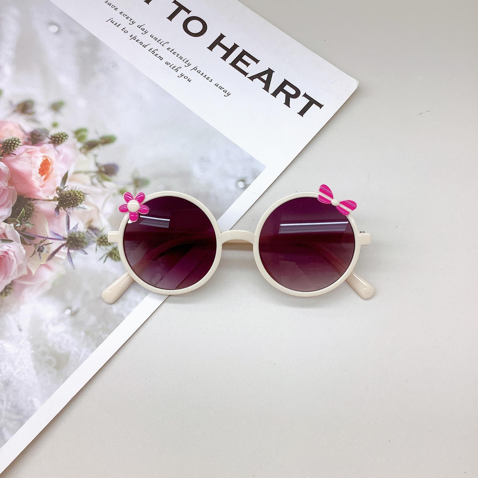 

Детские солнцезащитные очки Защита от солнца Защита от ультрафиолета Милые цветочные солнцезащитные очки для девочек Солнцезащитные очки для мальчиков