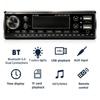 New Multifunctional 1 DIN Car Radio Bluetooth App Control USB MP3 Player TF Aux-in FM Receiver High Power 7 Color Lighting Head Unit with Fast Charge