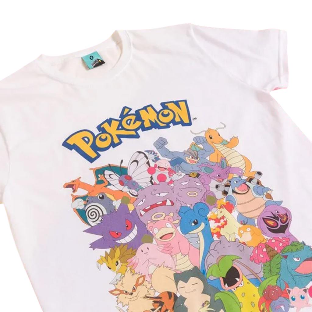 Pokemon Unisex Adult Characters T-Shirt