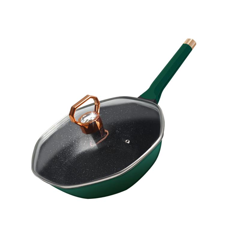 Aibofei Young Lion Anti-bacterial Fine Iron Wok