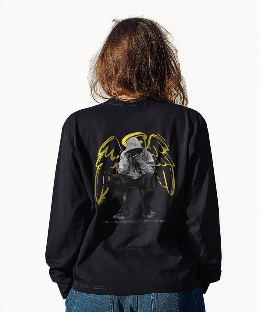 OHP Ohpxgoodd4 B Angel Basic Long Sleeve T-Shirt