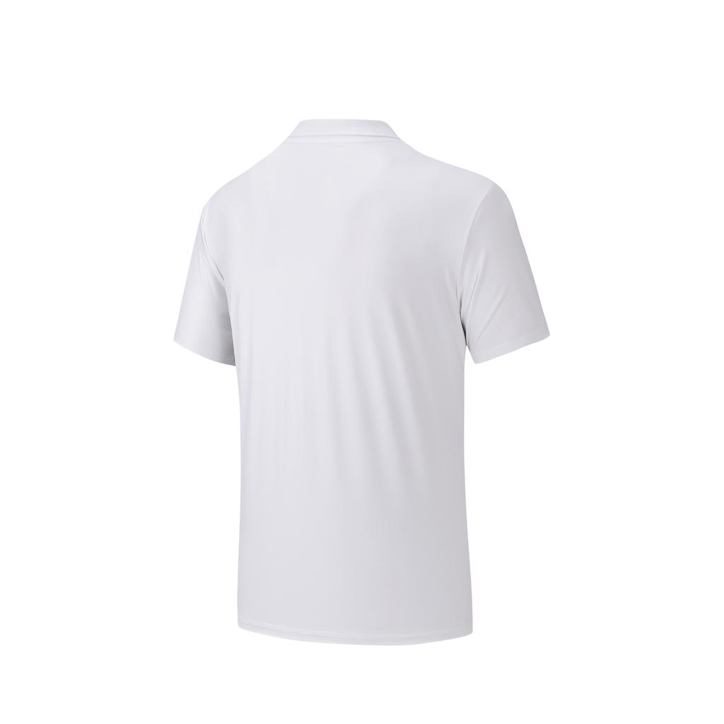 Anta Training Short Sleeve Polo Shirt Summer 2026 Men Tops Pure-White 952627120-1