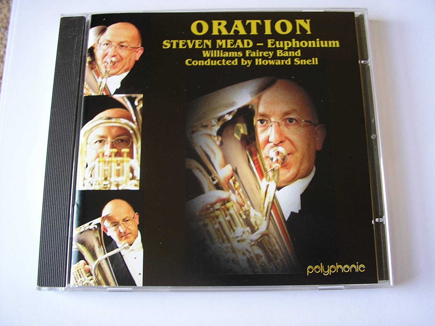 

CD EUPHONIUM CLASSICAL - Steven Mead Oration 5014174512097 UK Classical Used