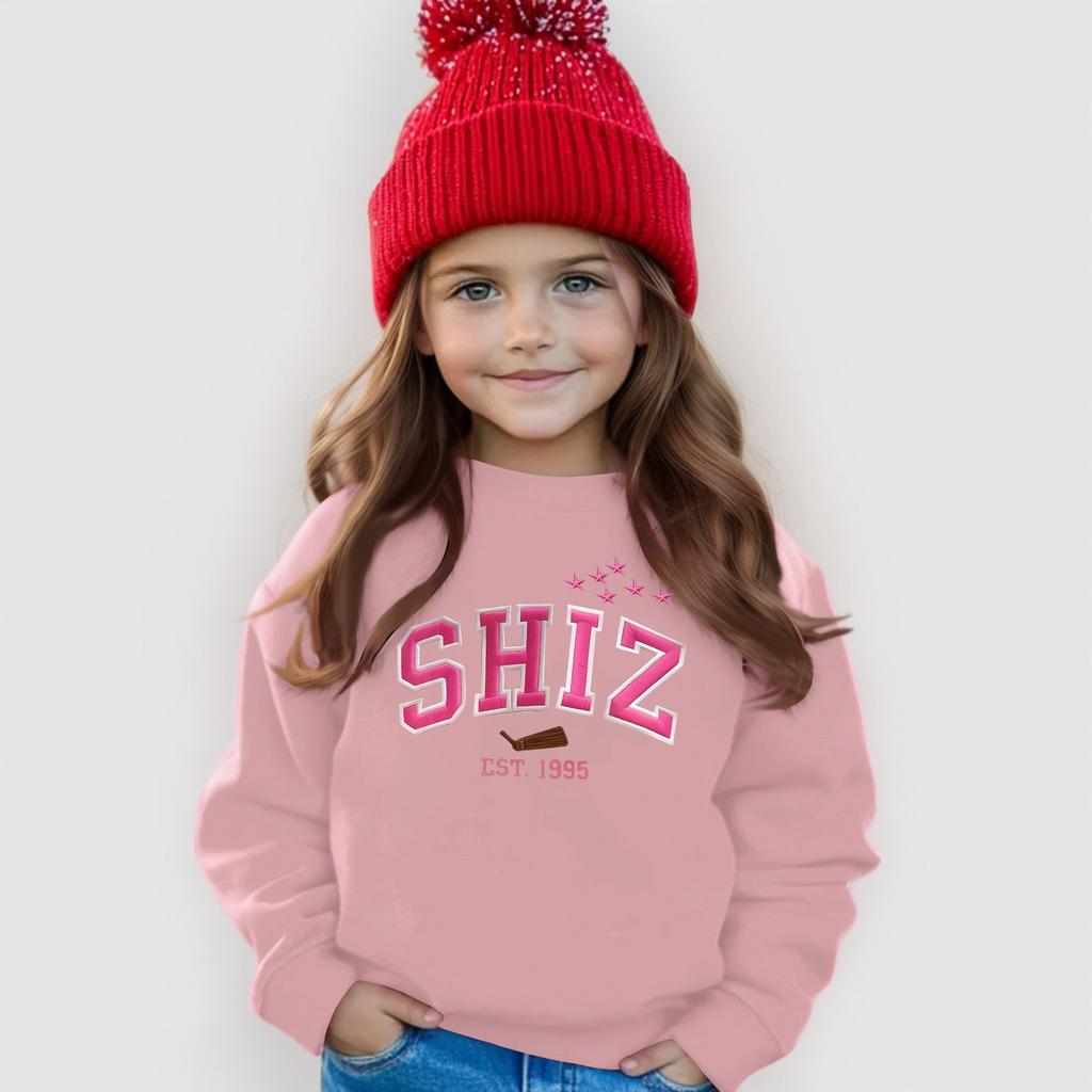 Jungen Mädchen Kindermode Täglich Vielseitig Lässig Rundhals Sweatshirts Täglich Langarm Patchwork Top Sweatshirts