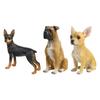 Puppy Statue Animal Figurine Modern Crafts Party Supplies Home Decoration